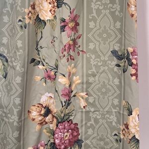 Sandrigham Floral Room Darkening Pinch Pleat Cottagecore Drapes 48×61
